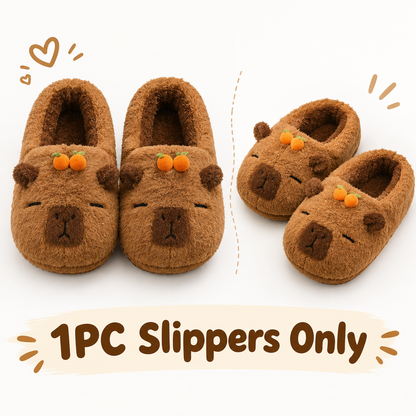Capybara Hooded Onesie — Cozy Winter Pajama